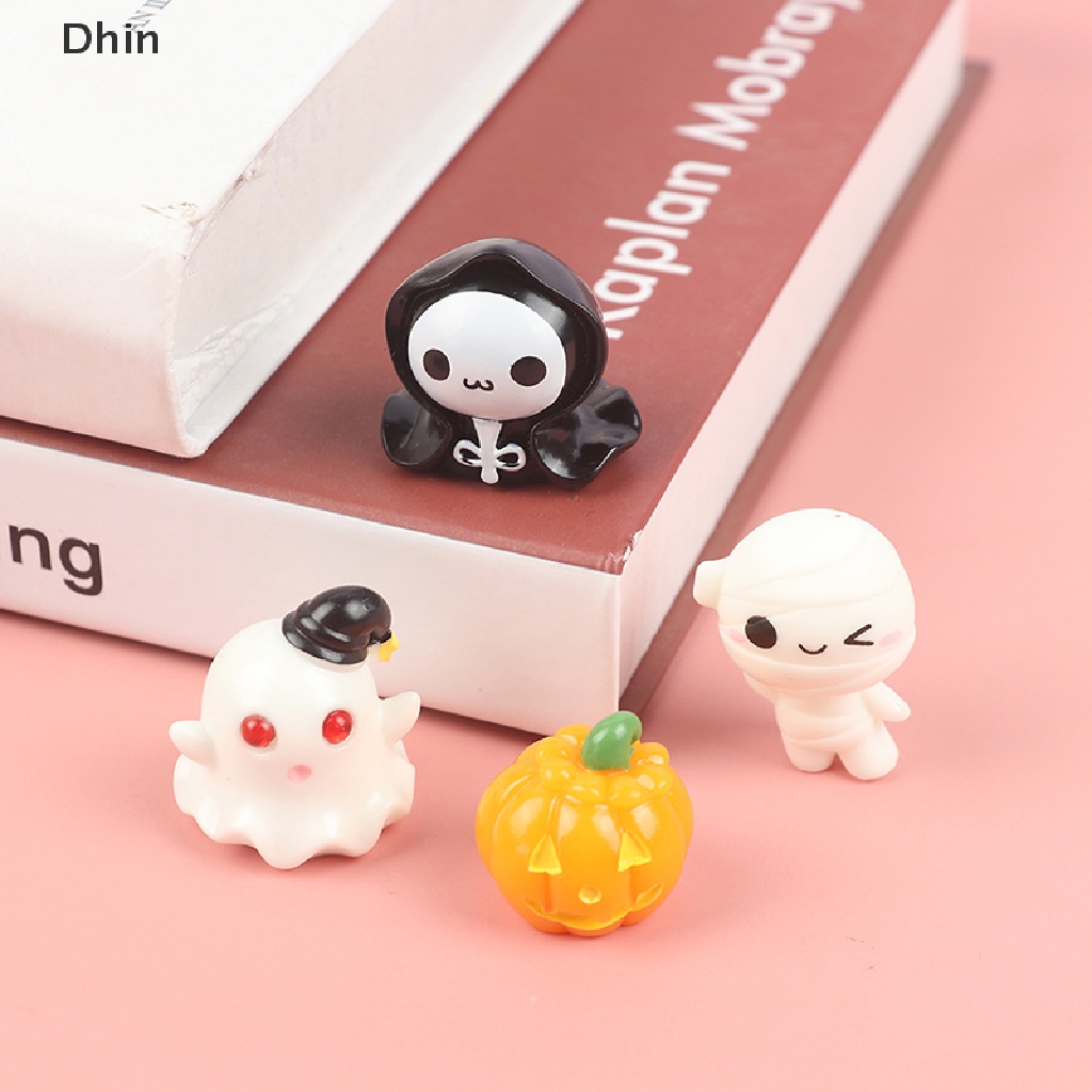 Mô Hình Trang Trí Halloween Mini Hình Dơi Bí Ngô Ma Nhện