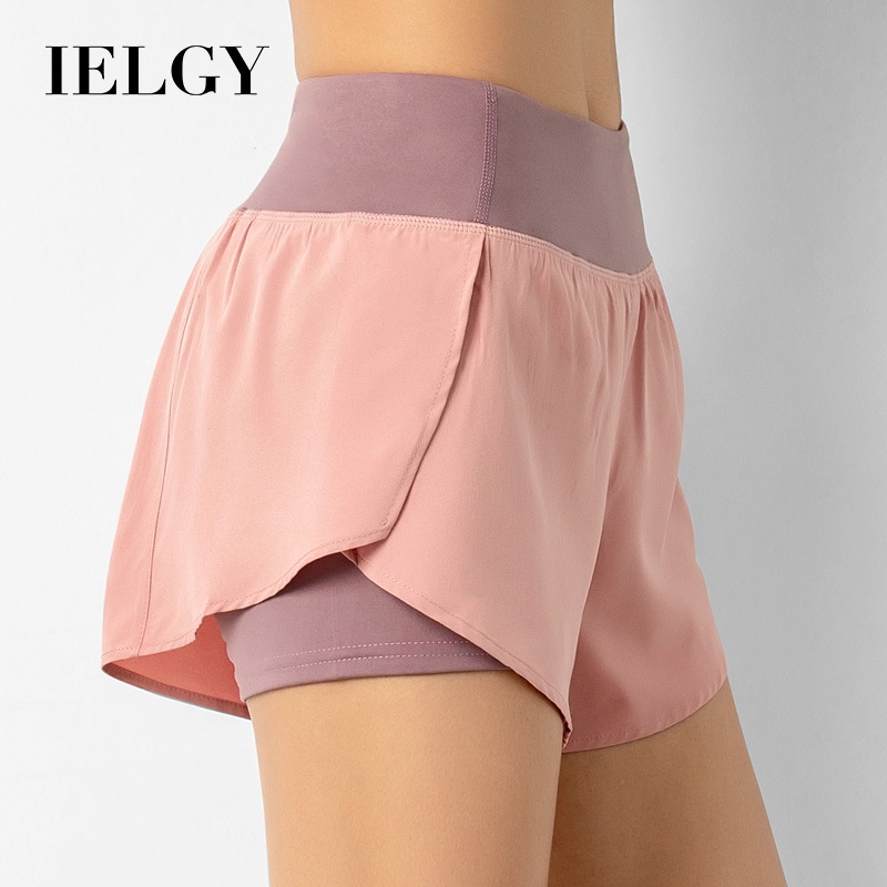 IELGY Quần Short Thể Thao Thoáng Khí Mau Khô Thời Trang Mùa Hè Cho Nữ