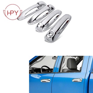 Bộ 8 vỏ bọc tay cầm cửa bên ngoài 4 cửa bằng crom abs cho dodge ram 1500 2500