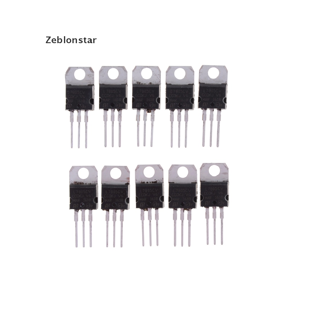 Set 10 Bộ Điều Chỉnh Điện Áp IC L7805CV L7805 TO-220 5V Chuyên Dụng