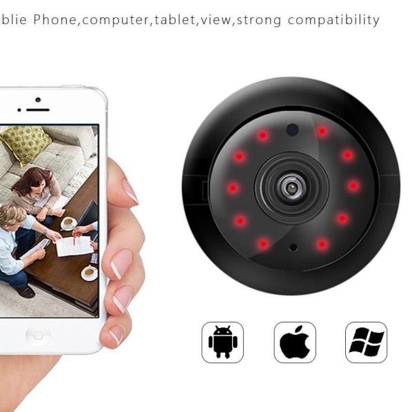 Camera Gián Điệp Ip Hd960P Kết Nối Wifi V380 / Mini