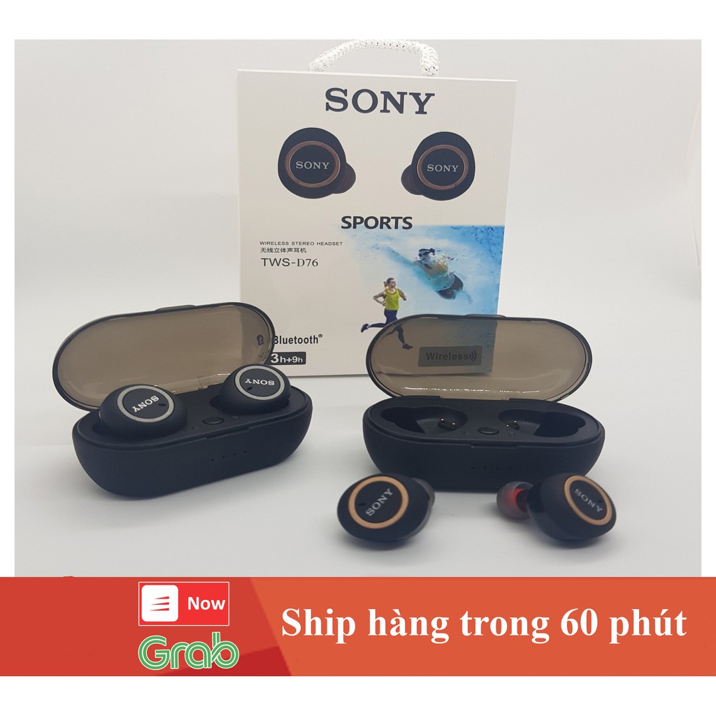 [Mã ELFLASH5 giảm 20K đơn 50K] Tai nghe Bluetooth Sony D76 - Nâng tầm đẳng cấp