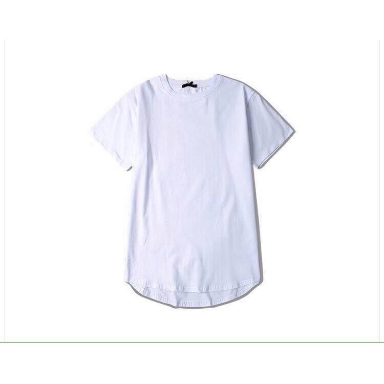 áo longtee basic màu xám / đen / trắng - áo thun longtee layer tay ngắn tà bầu unisex nam nữ chất cotton chất xịn loại 1