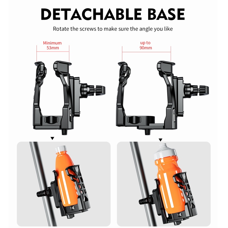 Giá Đỡ Bình Nước Gắn Xe Đạp Đường Kính 53-90mm