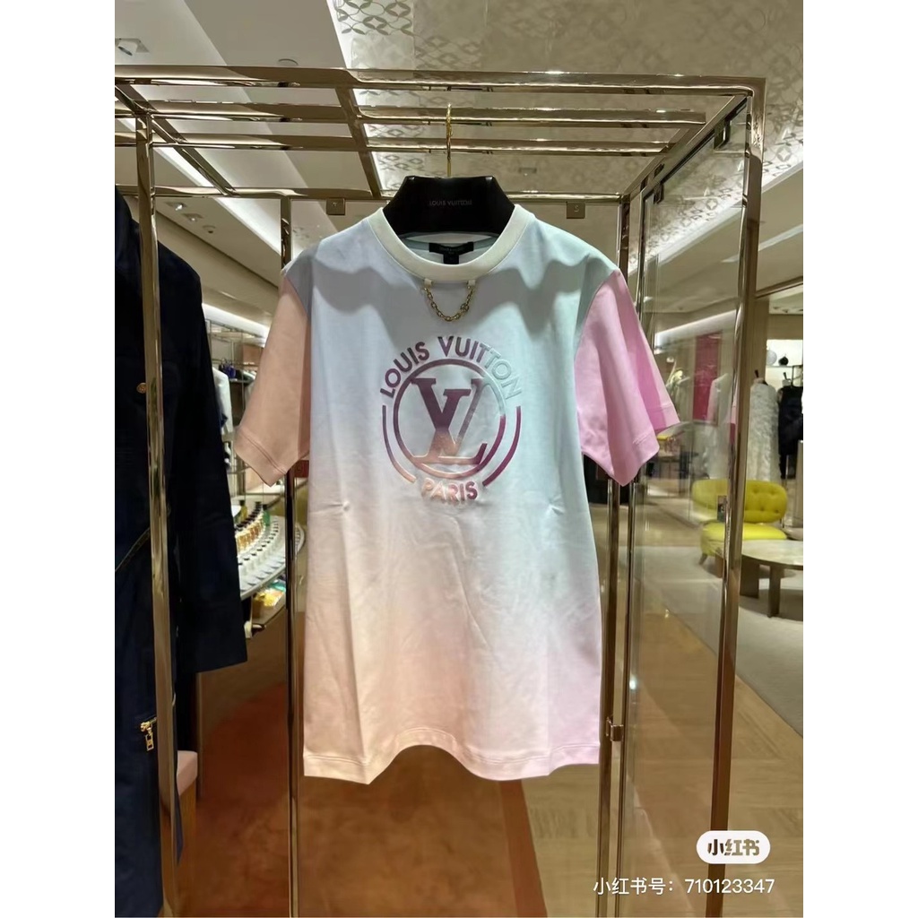 ☆☆Áo Thun Màu Gradient Thiết Kế Mới Năng Động Thời Trang Dành Cho Cả Nam Và Nữ