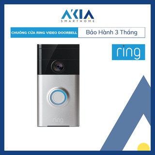 Ring Video Doorbell Chuông Cửa Thông Minh 720p Đàm Thoại 2 Chiều - Best Sell Tại Mỹ