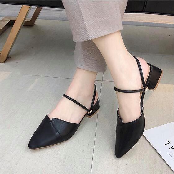 Giày Dép nữ dáng hàn quốc hót nhất 3cm - S3