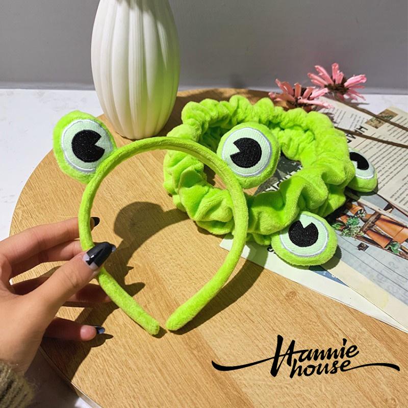 Băng đô cài tóc hình chú ếch dễ thương
