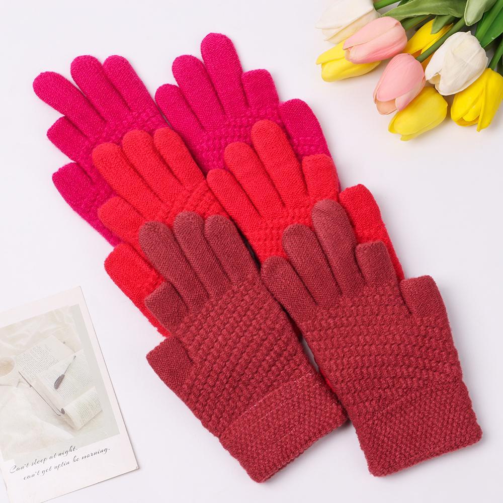 Găng Tay Len Nhung Mềm Mại Giữ Ấm Cánh Tay