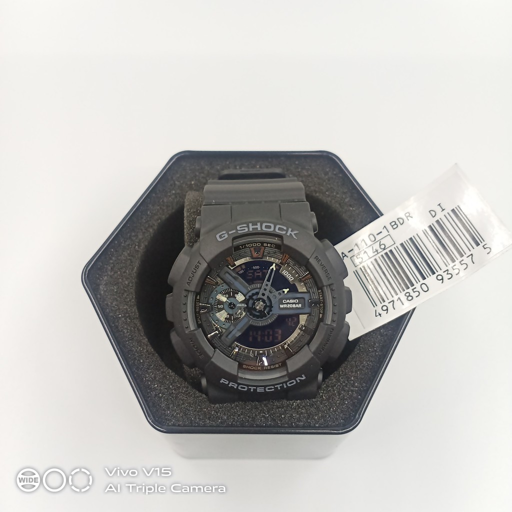 [Chính Hãng] Đồng hồ G-Shock GA-110-1BDR thể thao nam nữ full box