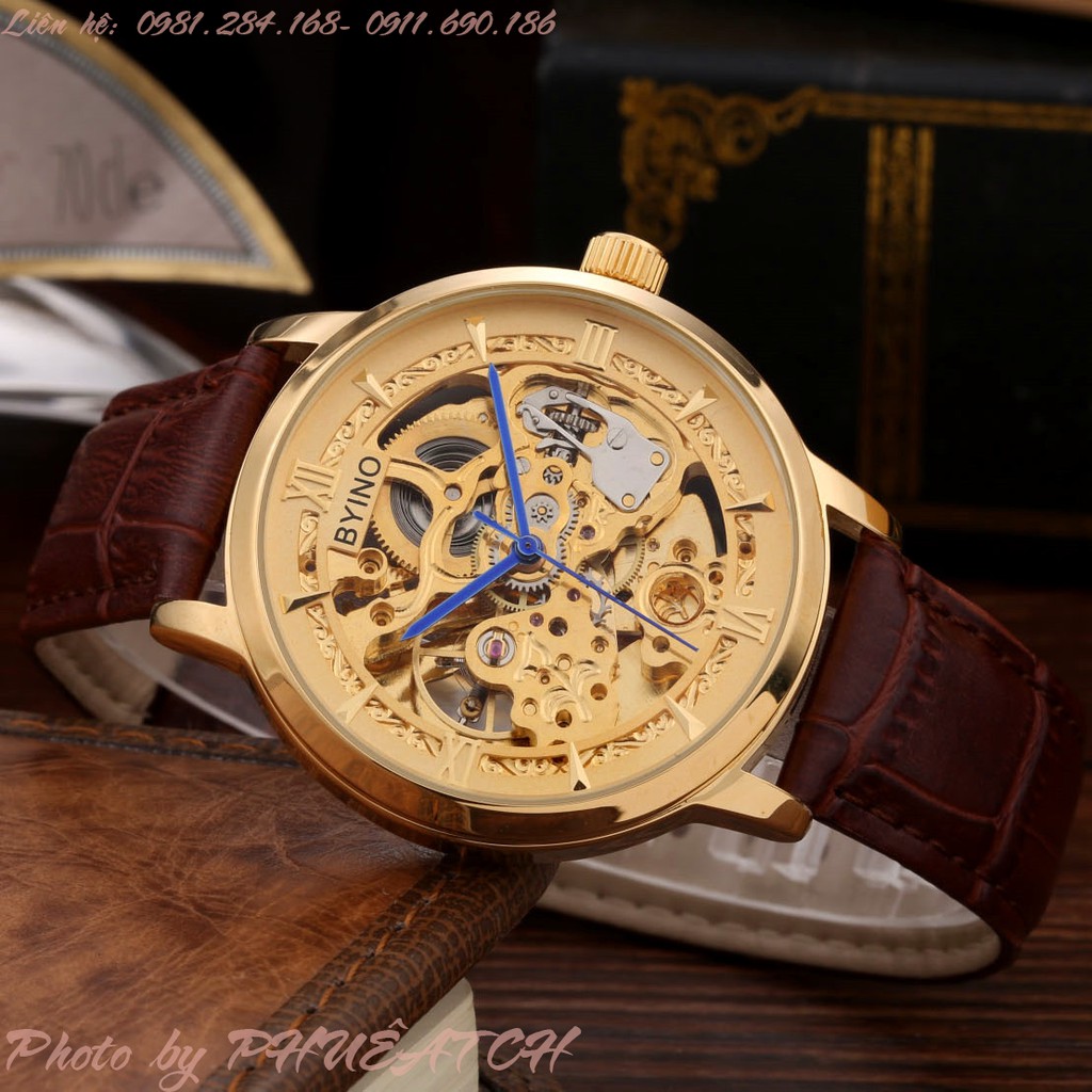 SALE SALE SALE BYINO-ĐỒNG HỒ NAM SANG TRỌNG LỊCH LÃM