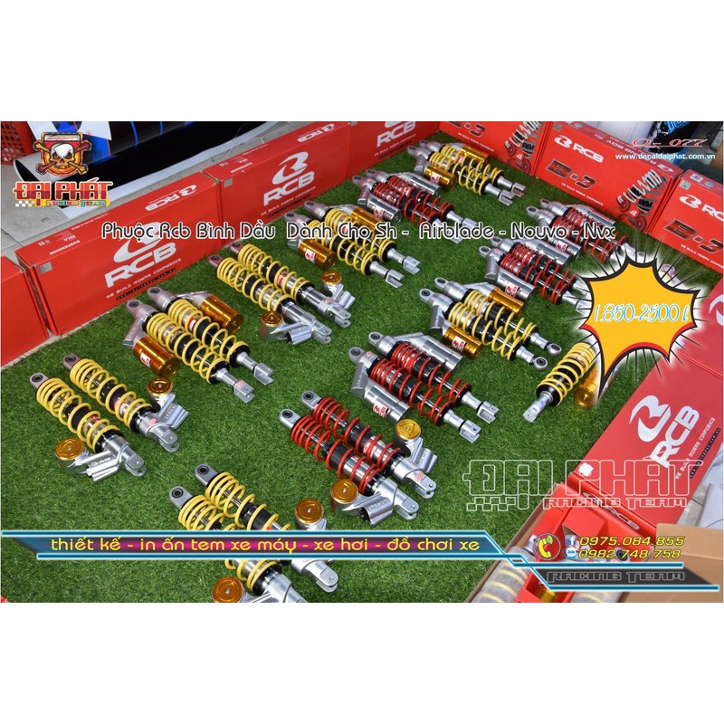Phuộc Bình Dầu Rcb Chính Hãng Dành Cho Sh,Airblade,Nouvo,Nvx - Q-078
