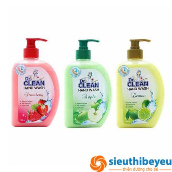 Sữa  rửa tay Dr Clean 500ml