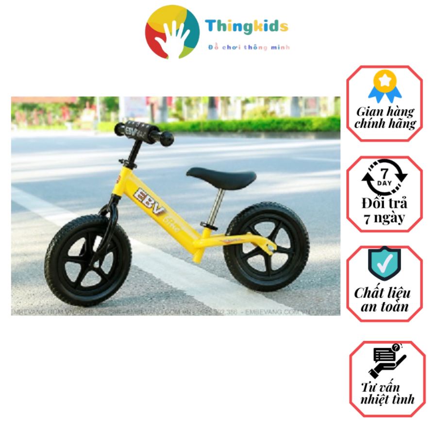 Xe thăng bằng e bé vàng nguyên hộp cho bé từ 18 tháng đến 5 tuổi - Thingkids