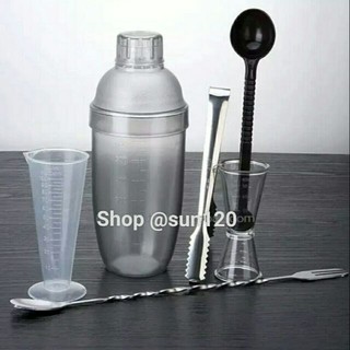 Combo 6 dụng cụ định lượng pha chế cocktail trà sữa T1