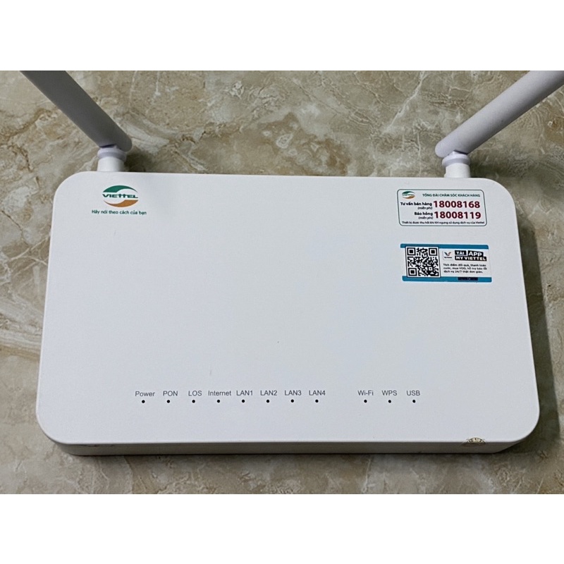 Modem GPON Viettel Huawei HG8145 v5 phát wifi Dual- Band