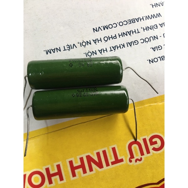 2 cái tụ 1m 250v Nga