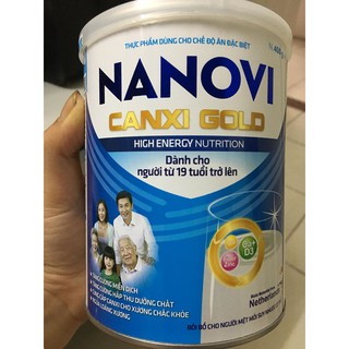 sữa canxi nanovina gold 900g
