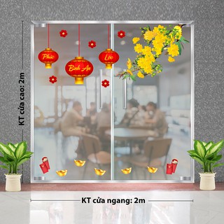 Decal trang trí tết 2021 số 58