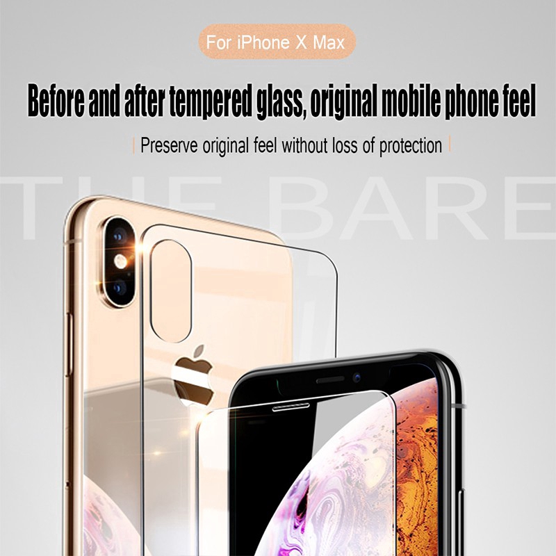 Đã có iphone 12 Kính cường lưc iphone chống bám vân tay chống chám full dòng iPhone12 Pro Max 11 Pro Max SE 2020 7 8 Plus 6s X XS Max XR Front+Back Glass