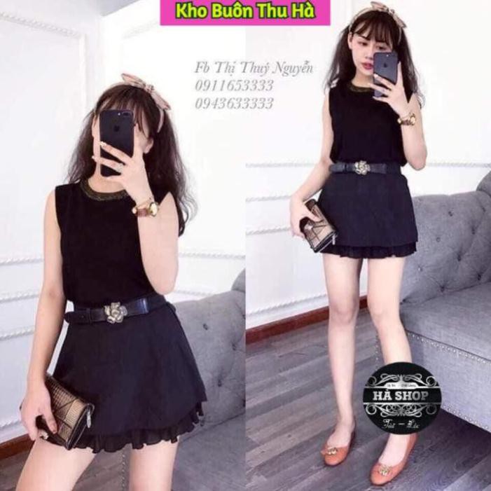 [Có Ảnh Thật + Video]  chân váy pha von bèo bao chất | BigBuy360 - bigbuy360.vn