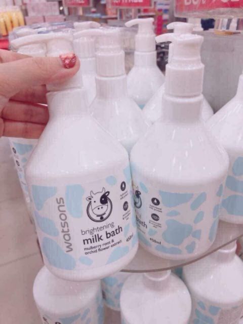 Sữa Tắm Con Bò Watsons Milk Bath Thái Lan