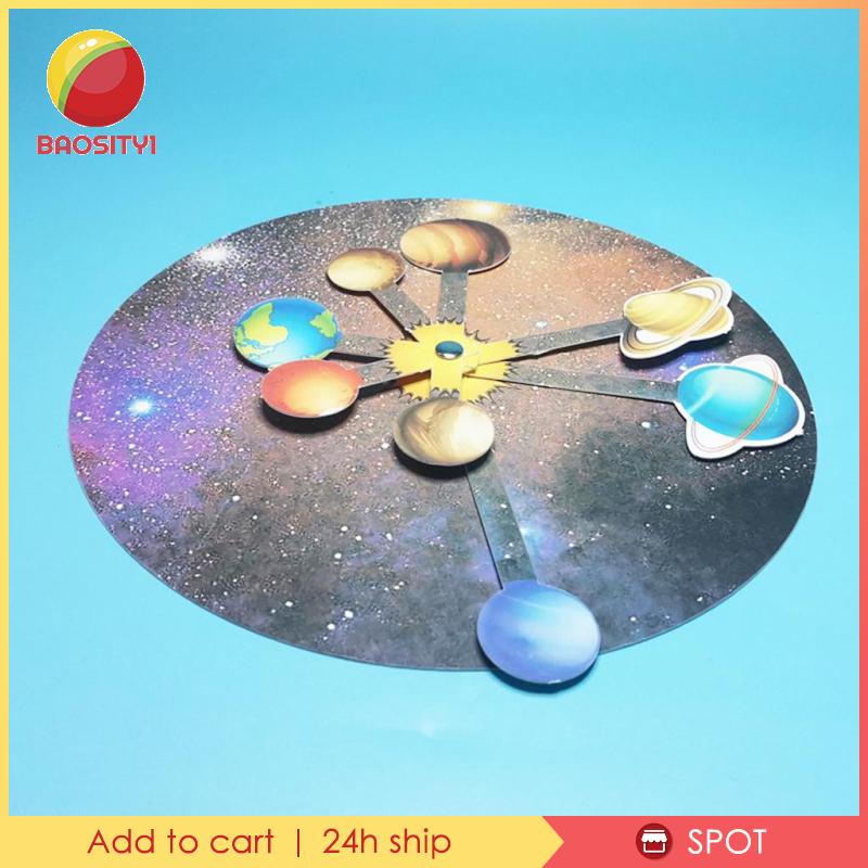 [Baosity1] Bộ Hệ Thống Năng Lượng Mặt Trời Tám Hành Tinh Đồ Chơi Giáo Dục Sớm Cho Trẻ Em