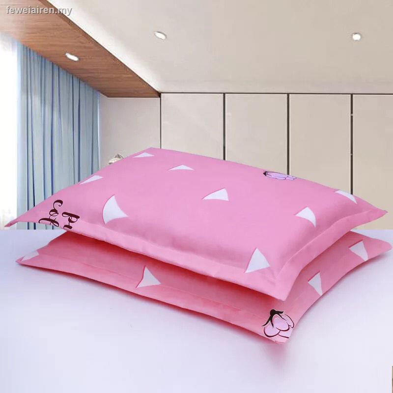 Cặp Vỏ Gối Cotton Dày Cỡ Lớn 48x74 Cho Mùa Đông