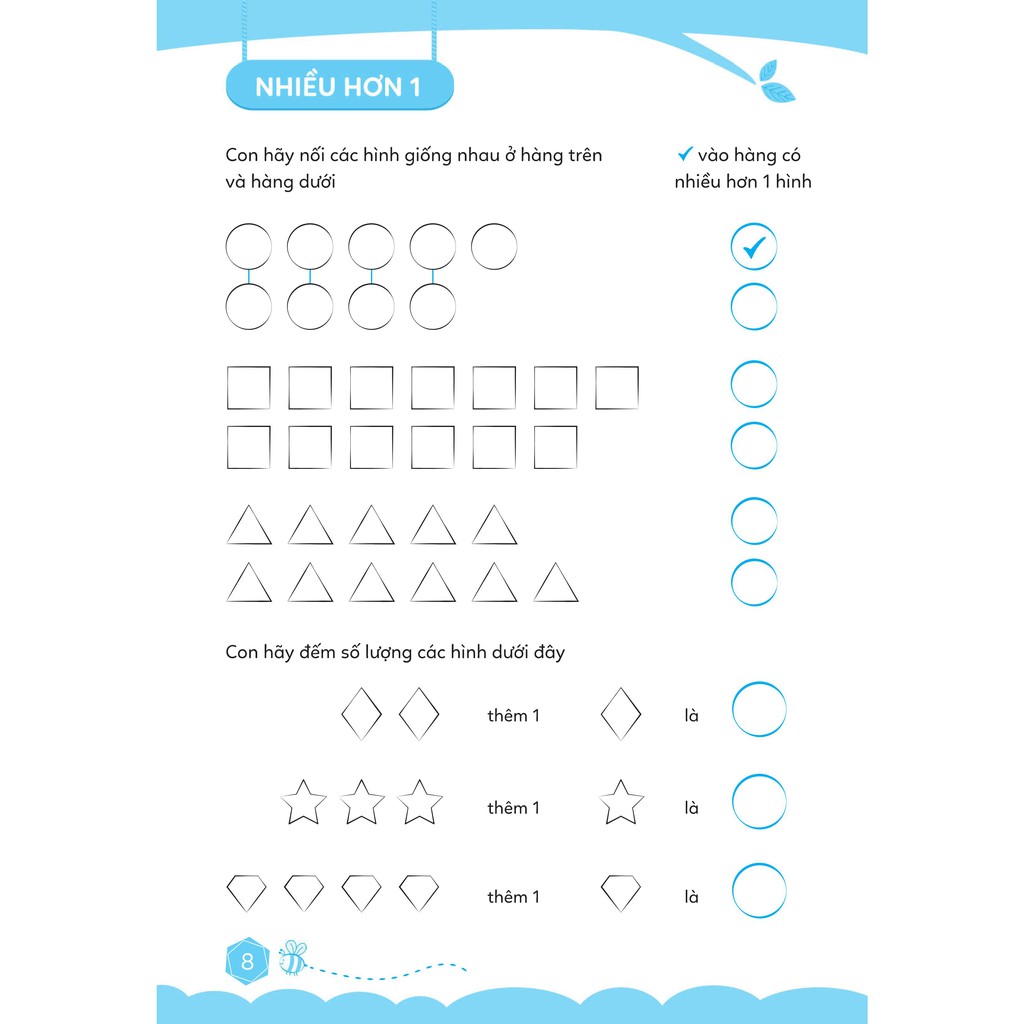 Sách Yes, I can! Con có thể học toán từ nhỏ - Học so sánh cơ bản | BigBuy360 - bigbuy360.vn