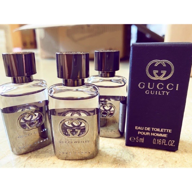 Nước hoa Gucci Guilty mini cho nam 5ml dạng chấm