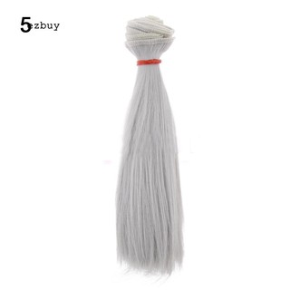 Bộ tóc giả thẳng dài 15cm dùng cho búp bê