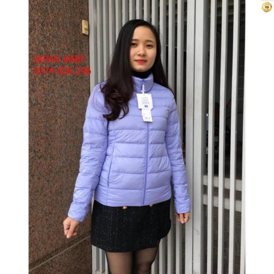 (Sale) Áo phao lông vũ cổ trụ nữ Uniqlo Nhật bản - V13d ◦ $ ' . !