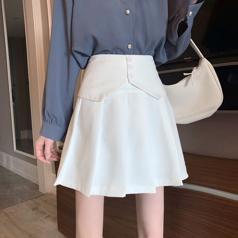 Chân Váy Nữ Lưng Cao Xếp Ly Thời Trang Hàn | BigBuy360 - bigbuy360.vn