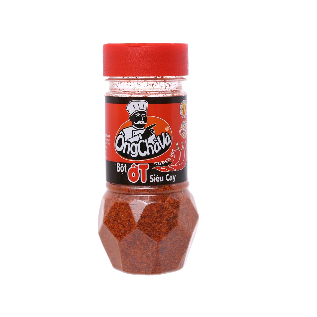 Bột ớt siêu cay Ông Chà Và hũ 40g