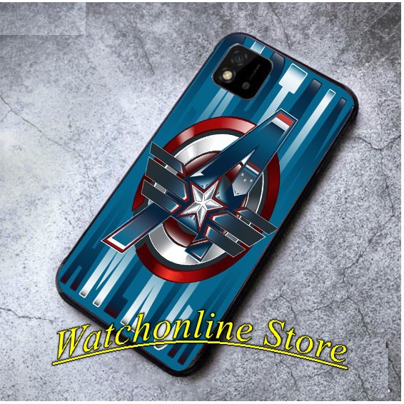 Ốp lưng phủ bóng Realme Q3 Realme Q3 pro Realme GT Realme GT NEO Realme C12 C15 Realme C17 Realme 7i họa tiết Avenger P2