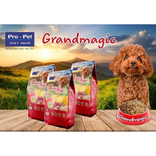 Hạt CAO CẤP cho chó GRANDMAGIC 1KG