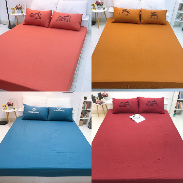 BỘ GA GỐI COTTON ĐŨI 3 MÓN CAO CẤP MẪU MỚI TRẺ TRUNG HIỆN ĐẠI
