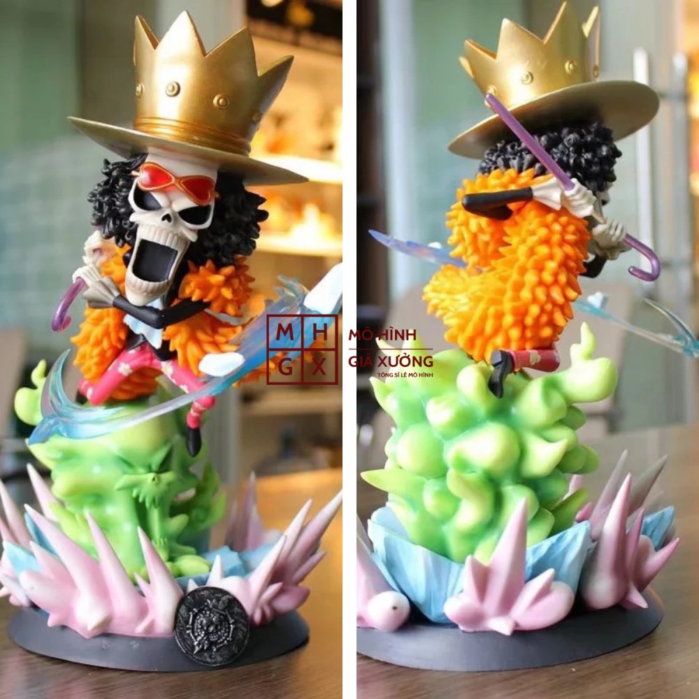 Mô Hình  Linh Vương Brook Trạng Thái Chiến Đấu Cao 25cm - Tượng Figure One Piece Vua Hải Tặc