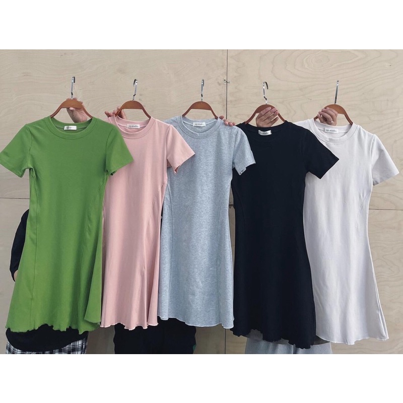 Váy body tăm xinh xắn màu hottrend