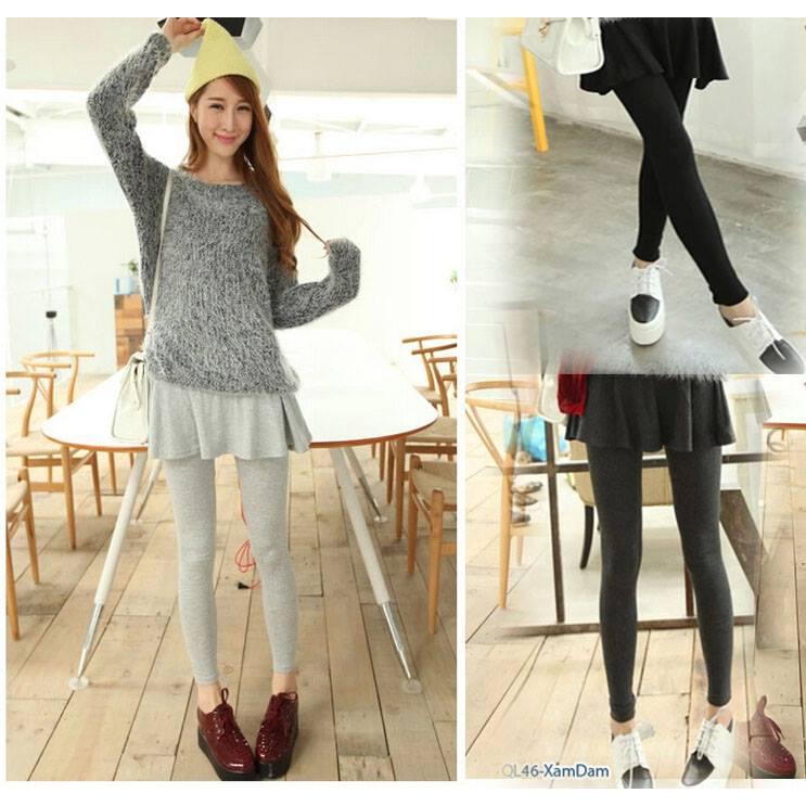 Quần legging liền váy xòe QL46