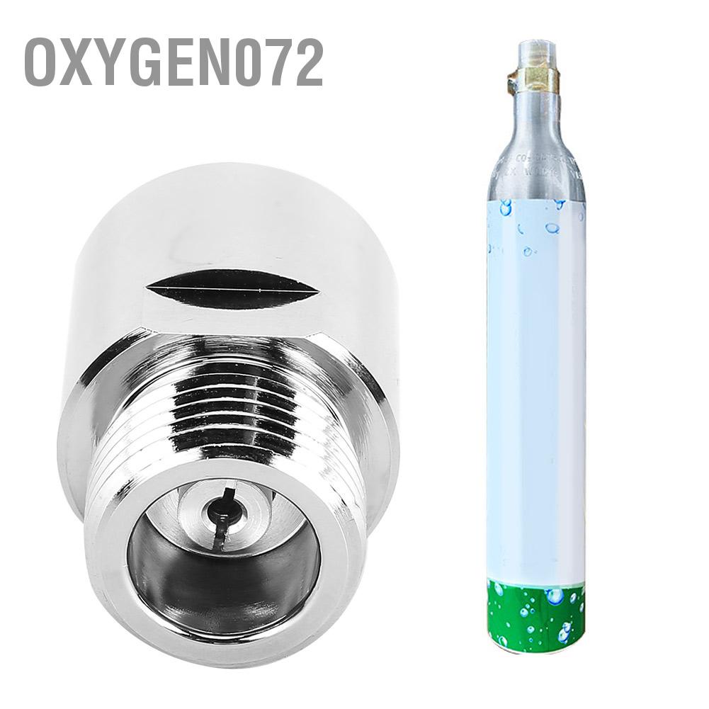 Đầu nối xi lanh CO2 rãnh TR21-4 tới đầu CGA cho máy làm soda