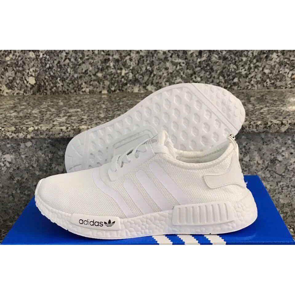 Giày nmd full trắng dành cho nữ