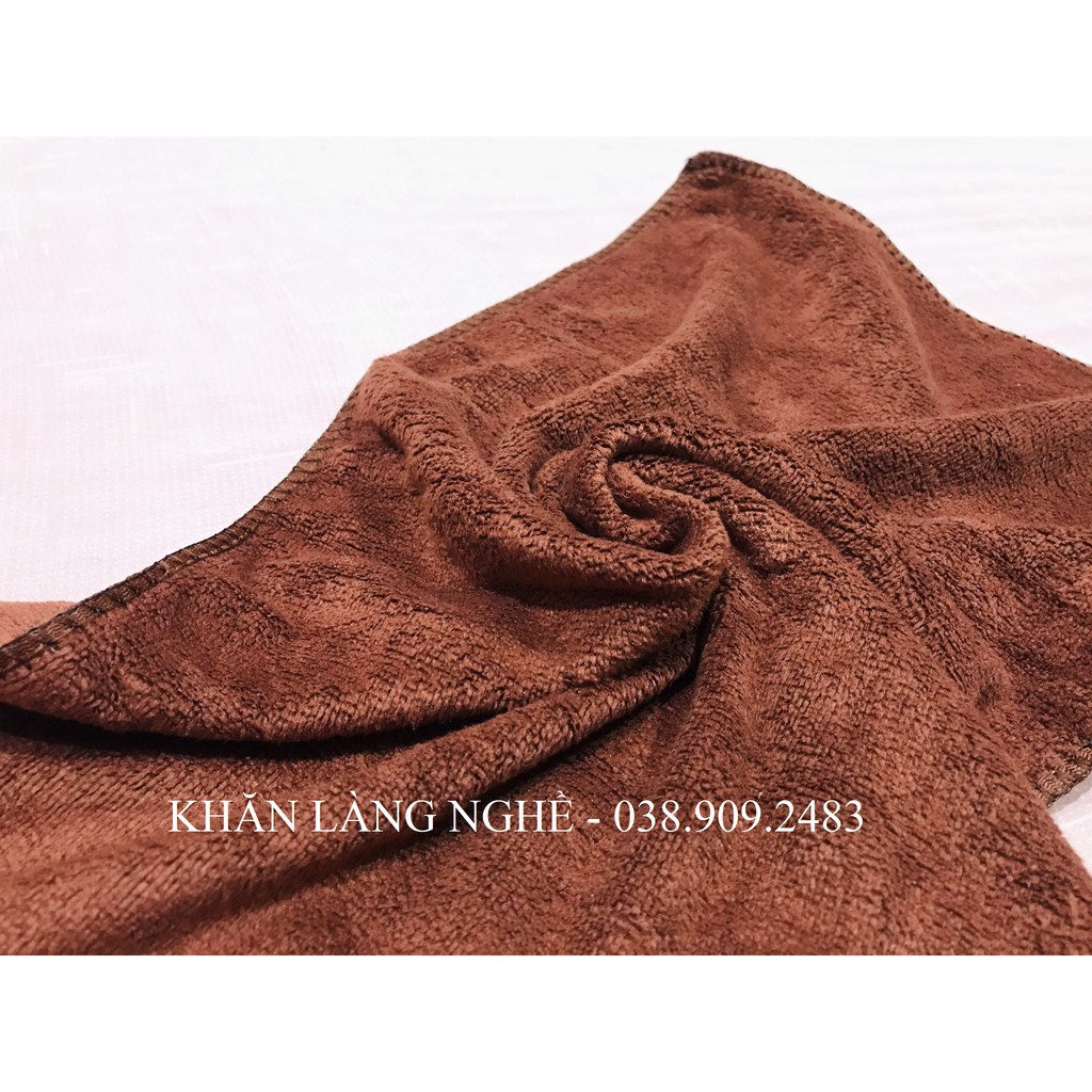 Khăn mặt bông 30x50cm - Siêu siêu thấm hút, chuyên dùng trong spa