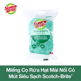 Miếng cọ rửa hạt nổi siêu sạch Scotch-Brite 3M