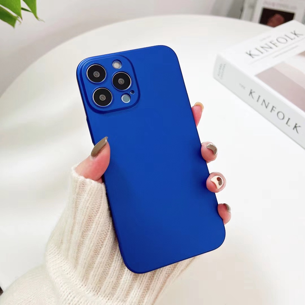 Ốp Điện Thoại Pc Cứng Siêu Mỏng Sang Trọng Cho iPhone 11 12 Pro MAX 12 mini X XR XS MAX