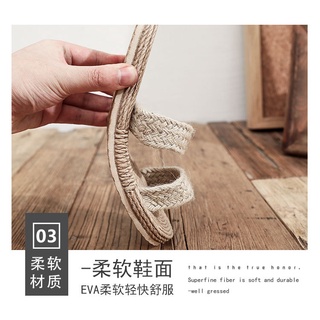 Dép cói đi biển thanh lịch