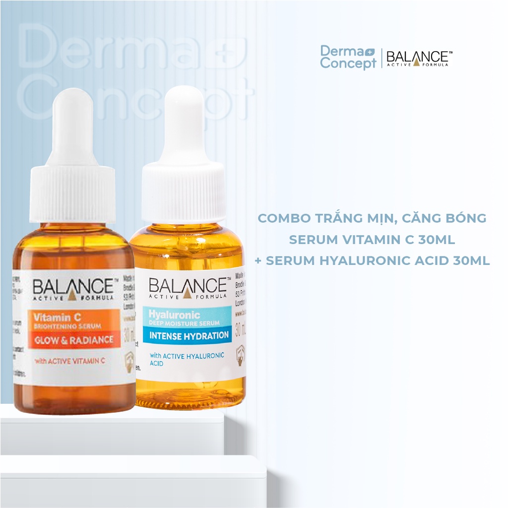 Serum sáng da, mờ thâm Balance Vitamin C Brightening 30ml/ 60ml