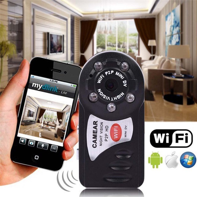 Camera mini wifi Q7