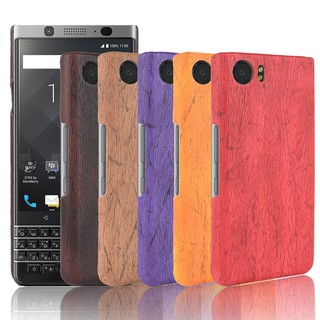 Ốp điện thoại họa tiết vân gỗ phong cách retro cho BlackBerry KEYone Mercury DTEK70 4.5"