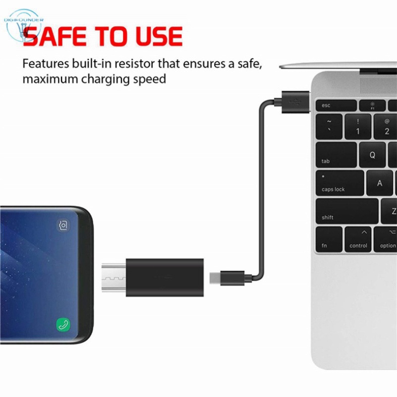 DH Đầu chuyển đổi cổng Type-C sang Micro USB cho thiết bị Android 8 YC39 | BigBuy360 - bigbuy360.vn